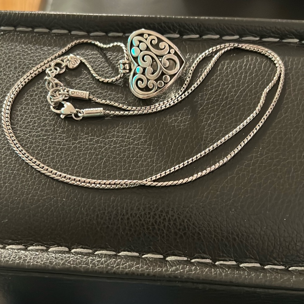 Brighton contempo badge holder long necklace